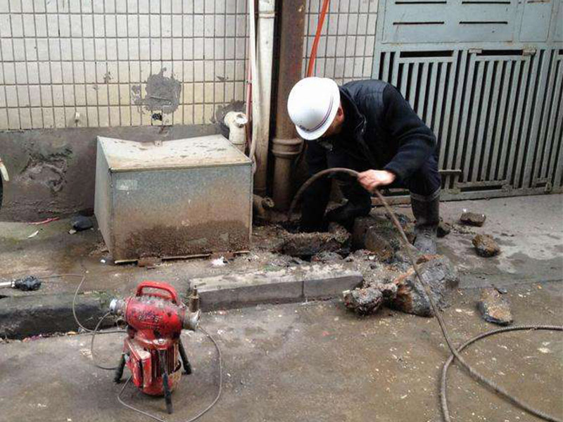 琼山疏通下水道-洗菜池疏通